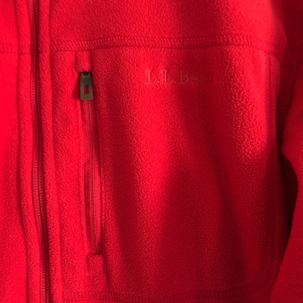 LL Bean Polartec Fleece Jacket Men’s M - Picture 3 of 8